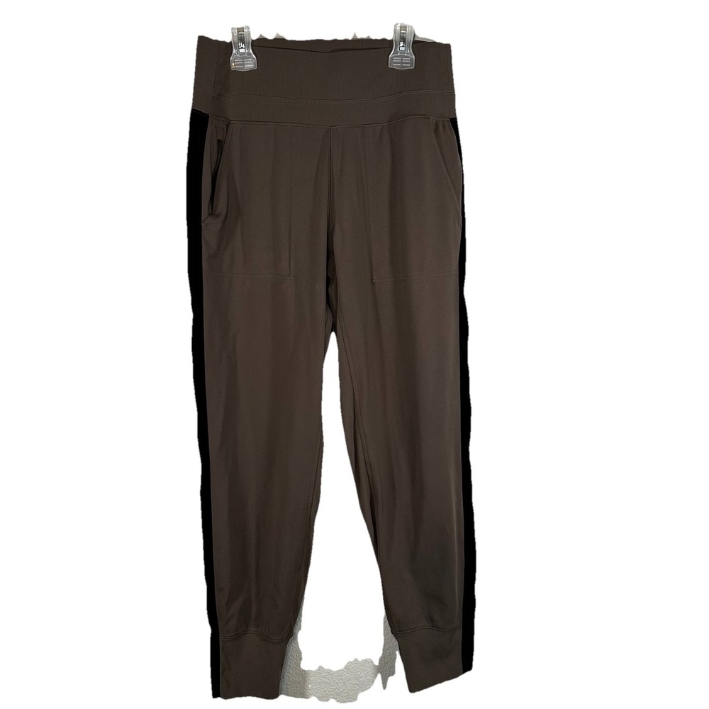 ATHLETA Venice Velvet Stripe‎ Jogger Travel Athletic Workout Walking Pant Small